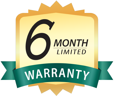 90-day warranty badge